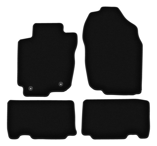 Tapis sol velours - sol, noir