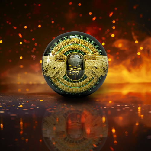 Bowling ball pharaoh - ball, boule