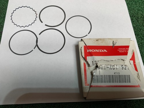 Oem honda piston ring set - piston,