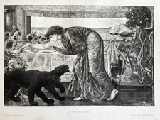 Burne Jones Gravure Eau Forte