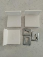 IKEA BESTA 3 équerres montage mural 144342 avec les caches + 3 x 103693