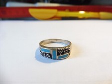 Beau Vieux Anneau, 925 Argent