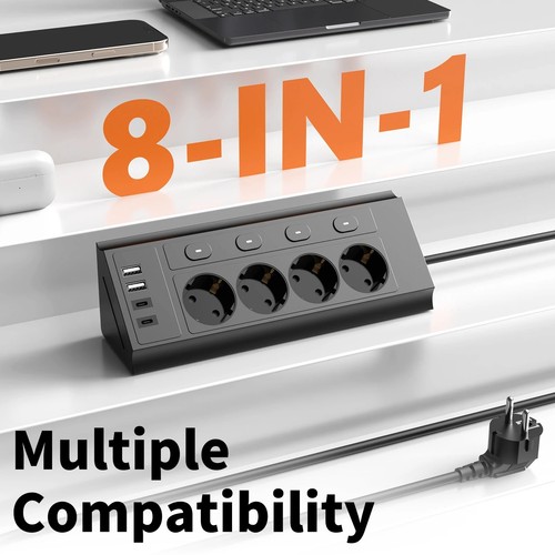 Multiprise prises avec - 4,