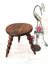 ancien banc de traite tabouret