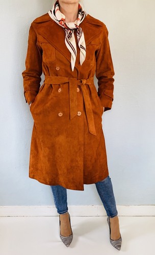 Rare manteau trench - -coat, en