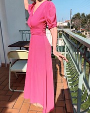 robe de soirée corail sinequanone XS neuve avec étiquette jamais portée