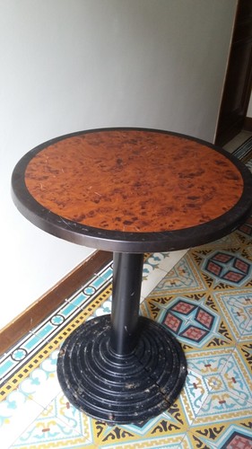 Table bistrot bar café ronde