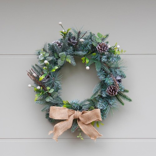 Couronne noël artificielle - couronne,