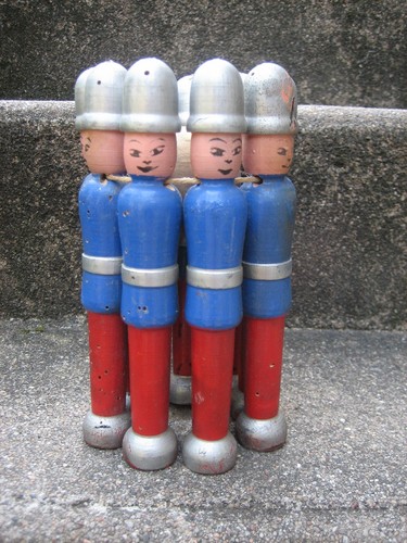 Ancien jeu quilles bois - de,