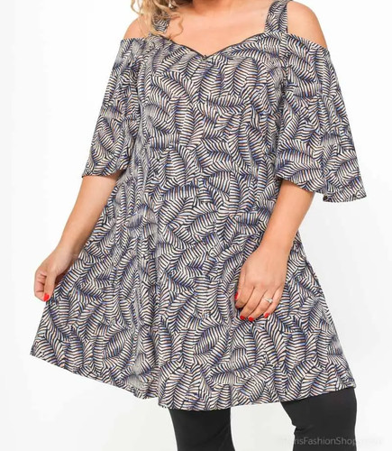 Robe tunique grande taille - grande,