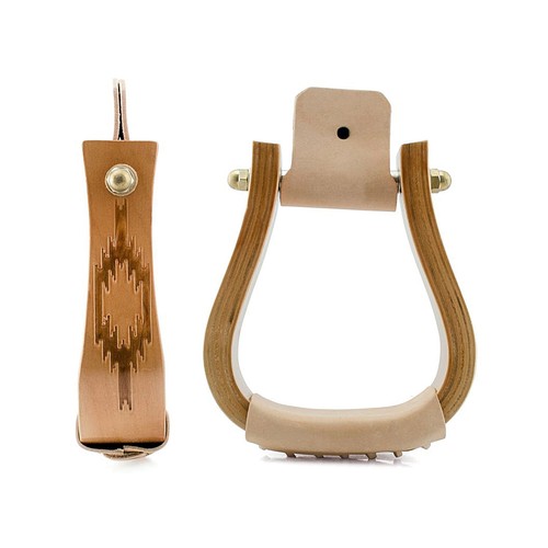 Stirrups bois navajo - en,