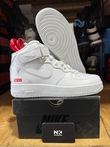 Supreme nike air force mid - air,