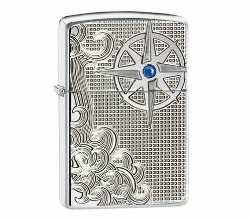 Zippo armor luxury waves - armor,