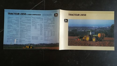 Brochure tracteur john deere - tracteur,