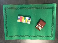 Classic Card Game Set with Green Carpet - CAF