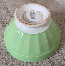 Ancien Bol vert Digoin, France