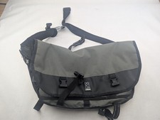 Chrome Messenger Bag  Gray with Black Trim. Excellent Condition!