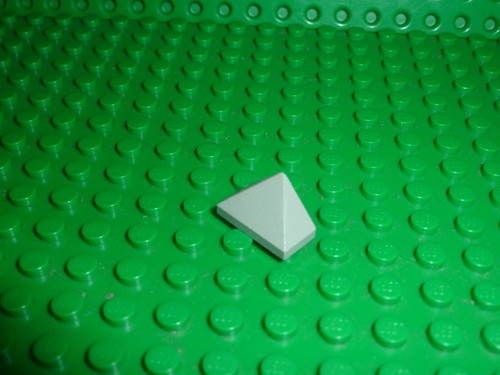 Lego oldgray slope brick ref - oldgray,