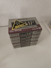 SONY  5 Cassettes Video 8 mm P5-60MP 60 min PAL Neuves sous blister