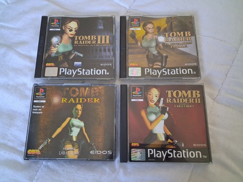 Pack jeux ps1 tomb raider - tomb,
