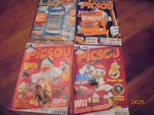 4 PICSOU magazines complets
