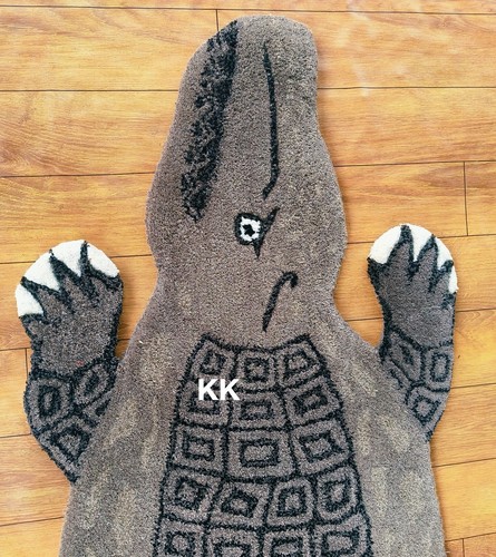 Tapis crocodile fait - , 100