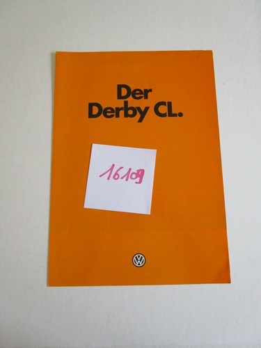 16109 volkswagen derby cl - volkswagen,