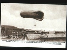 CHALAIS-MEUDON (92) AIRSHIP-MARINE BALLOON for MINE & SUBMARINE HUNTING