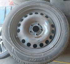VAUXHALL MERIVA STEEL WHEEL X1 16" 2160128 BAD TYRE ET37 6.5J