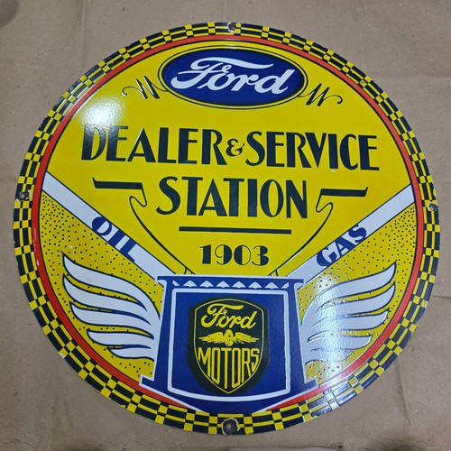 Ford concessionnaire station - concessionnaire, &