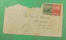 DR WHO 1921 NEWFOUNDLAND BURIN NORTH TO USA m05365