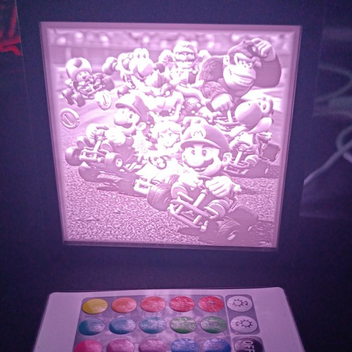 Nintendo mario kart - lampe, led