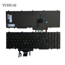 For Dell Precision 7520 7720 M3520 M7520 FR clavier French Keyboard Backlit