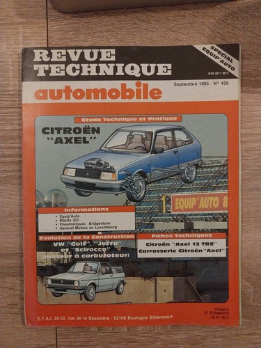 Revue technique citroen axel - citroen,