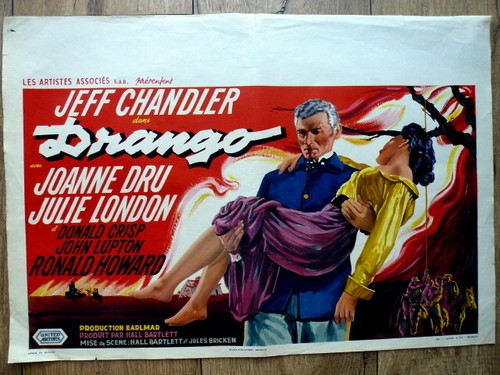 Belgian poster western drango - belgian,