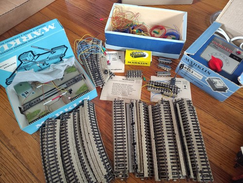 Vintage marklin train track - vintage,