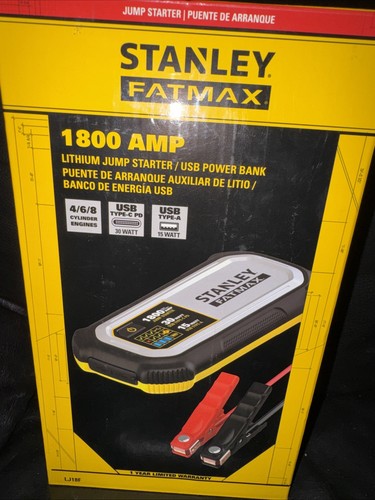 Stanley fatmax 1800a lithium - stanley,