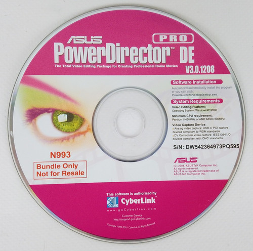 Logiciel asus powerdirector - logiciel,
