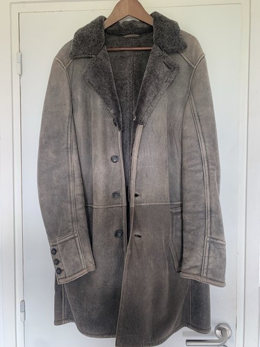 Manteau mcs cuir - cuir, gris