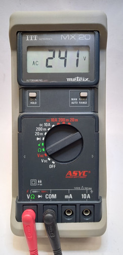 Multimètre métrix ip66 - 20,