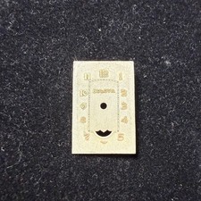 Cadran D'Horloge Bulova 17,3 X 25,9 Mm Phase De Lune