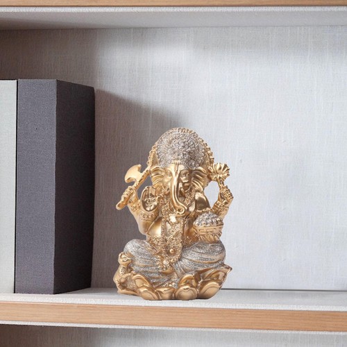 Statue ganesh assis - statue,