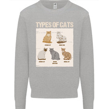 Types De Chat Persan Siamois Britannique Bengal Sweatshirt Pour Hommes