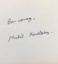 Michel HOUELLEBECQ - Au subject de poésie et du monde de l'édition