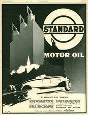 Publicité ancienne automobile