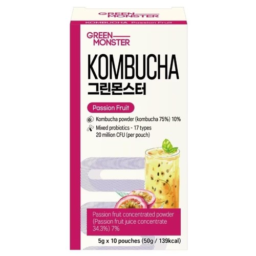 Green monster kombucha fruit - monster,