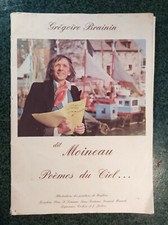 GREGOIRE BRAININ dit MOINEAU POEMES TABLEAUX PEINTRES HONFLEUR planches dedicace
