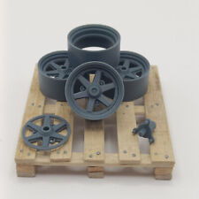 Lot of 4 Wheels for 1/24 1/18 Model Car (Gotti Bi Metal)