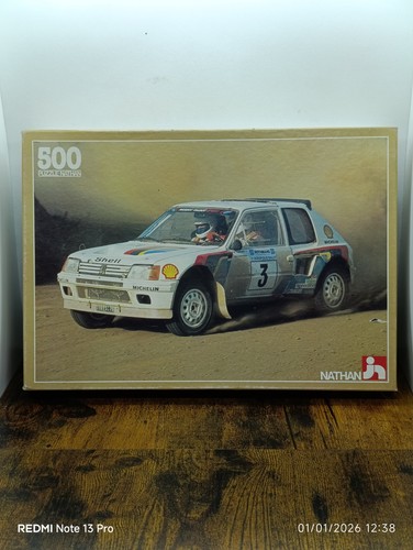 Puzzle vintage peugeot 205 - puzzle,