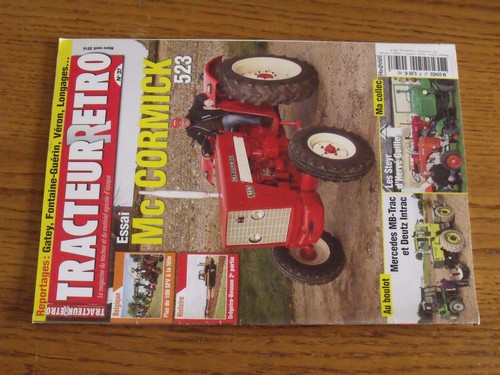 Revue tracteur retro n 37 - $$$, n°37